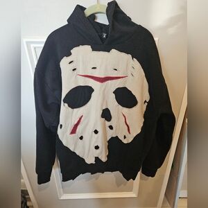 Dolls Kill Jason Voorhees Oversized Hoodie Size Small. Excellent Condition